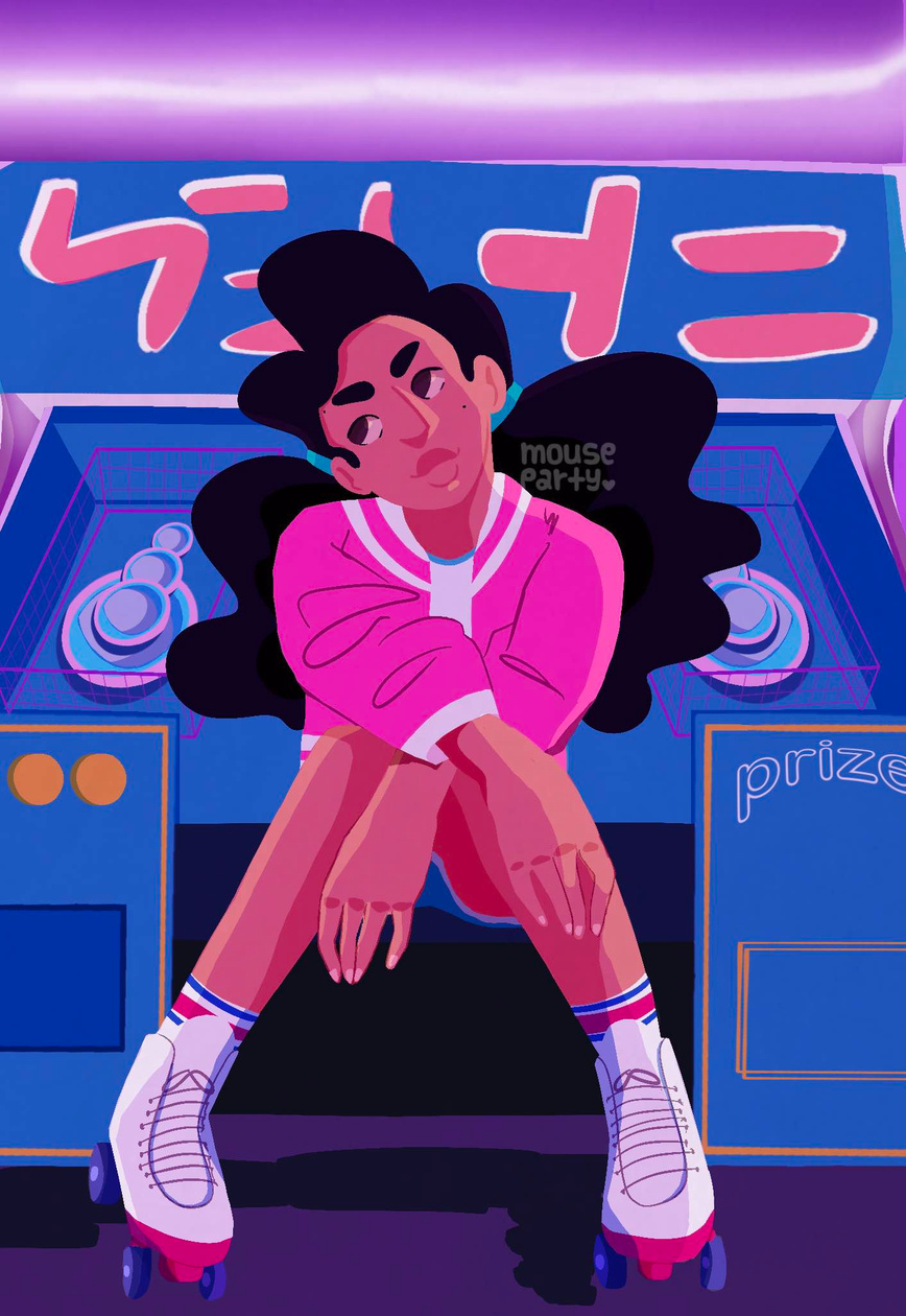 fan art of Stevonnie from 'Steven's Universe'